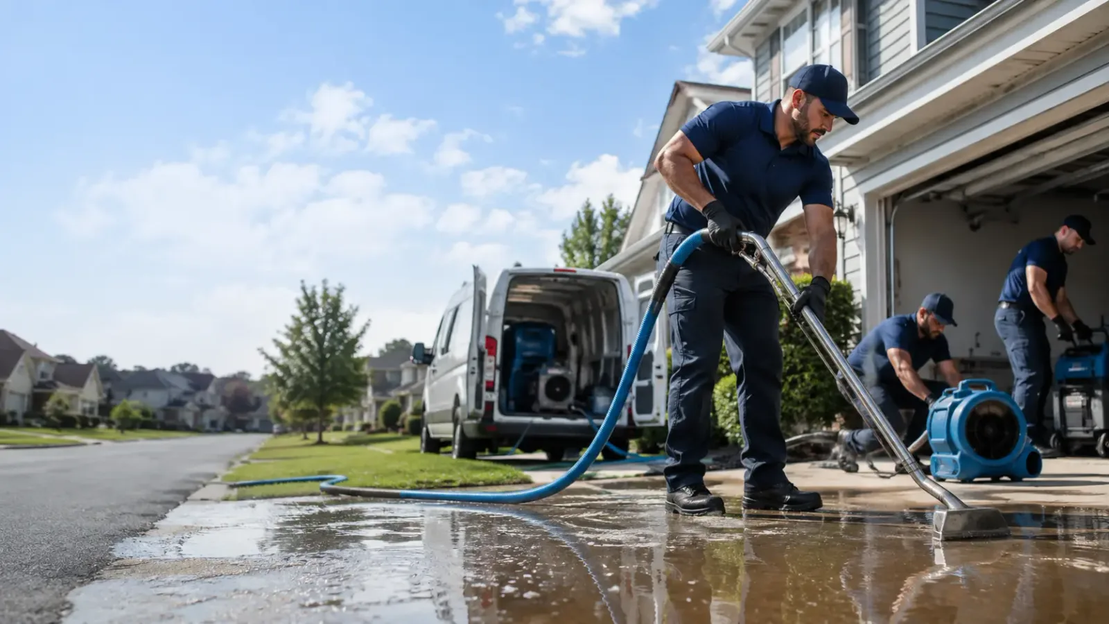 Flood Damage Restoration in Le Grand, IA
